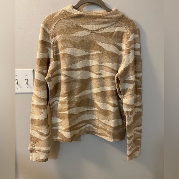 Prana Skowbound Sweater size small. Beige/cream design in wool blend. - Picture 2 of 9